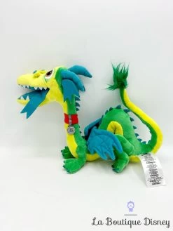 Peluche Blazey En Avant Disney Store 2019 Dragon Vert Bleu Jaune 32 Cm -Poupées Soldes peluche blazey dragon en avant disney store onward jaune vert 2