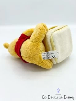Peluche Cadre Winnie L'ourson Cube Disney Store Photo Jaune Abeilles 12 Cm -Poupées Soldes peluche cadre winnie ourson disney store cube abeille photo 2