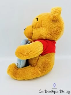 Peluche Cadre Winnie L'ourson Pot De Miel Disney Store Photo Bleu 24 Cm -Poupées Soldes peluche cadre winnie ourson disney store photo pot miel bleu pooh 2