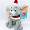 Peluche Musicale Dumbo Noël Disney Sambro éléphant Gris Bonnet Rouge 34 Cm -Poupées Soldes peluche dumbo noel musicale disney sambro bonnet pere noel son 2
