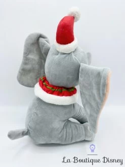 Peluche Musicale Dumbo Noël Disney Sambro éléphant Gris Bonnet Rouge 34 Cm -Poupées Soldes peluche dumbo noel musicale disney sambro bonnet pere noel son 7