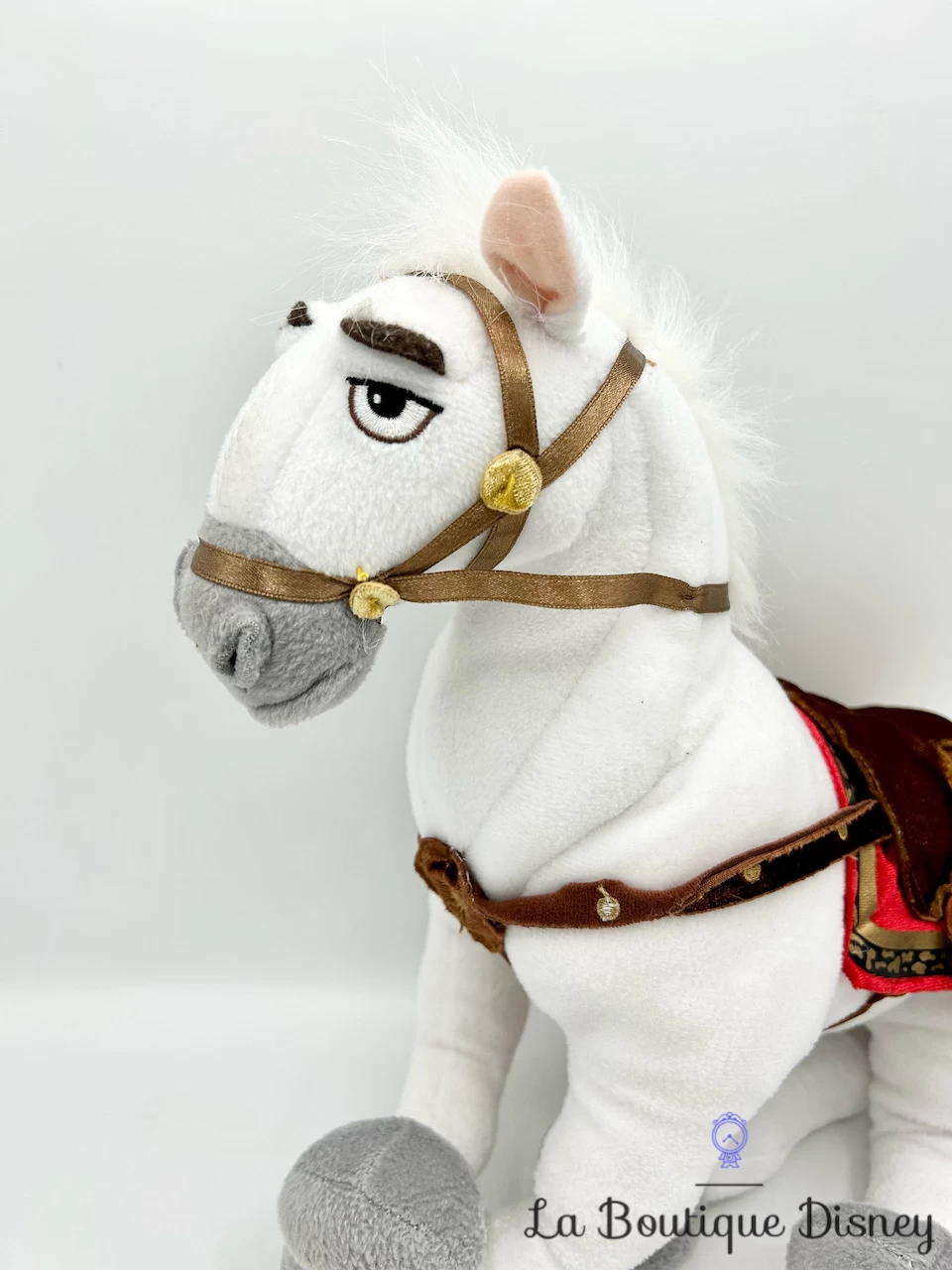 Peluche Maximus Cheval Raiponce Disney Blanc Marron 35 Cm 5 Peluche Maximus Cheval Raiponce Disney Blanc Marron 35 Cm – Image 3
