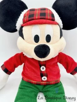 Peluche Mickey Mouse Noël Disney Store 2017 Rouge Vert Bonnet 44 Cm -Poupées Soldes peluche mickey mouse noel disney store 2017 rouge vert 3