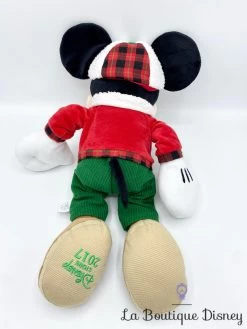 Peluche Mickey Mouse Noël Disney Store 2017 Rouge Vert Bonnet 44 Cm -Poupées Soldes peluche mickey mouse noel disney store 2017 rouge vert 4