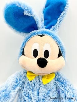 Peluche Mickey Mouse Lapin Pâques Disney Store 2021 ShopDisney Bleu 42 Cm -Poupées Soldes peluche mickey mouse paques disney store 2021 lapin bleu 3