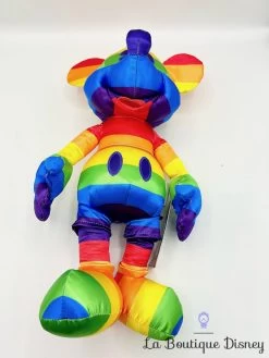 Peluche Mickey Mouse Rainbow Disney Store 2020 Arc En Ciel 41 Cm -Poupées Soldes peluche mickey mouse rainbow arc en ciel disney store couleurs 6