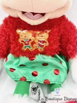 Peluche Minnie Mouse Noël Disney Store 2020 Holiday Cheer Rouge Vert 44 Cm -Poupées Soldes peluche minnie disney store 2020 noel vert rouge pain epices 5