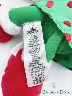 Peluche Minnie Mouse Noël Disney Store 2020 Holiday Cheer Rouge Vert 44 Cm -Poupées Soldes peluche minnie disney store 2020 noel vert rouge pain epices 7