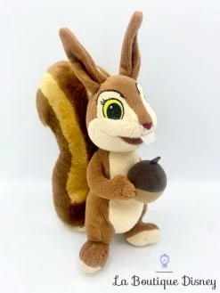 Peluche Noisette écureuil Princesse Sofia Disney Store Marron 25 Cm