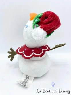Peluche Olaf Noël Disney Store 2014 Bonhomme De Neige La Reine Des Neiges 18 Cm -Poupées Soldes peluche olaf noel disney store la reine des neiges bonhomme de neige chapeau bonnet 3