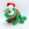 Peluche Pascal Noël Disney Store 2013 Raiponce Caméléon Vert Bonnet Père Noel 20 Cm -Poupées Soldes peluche pascal noel cameleon raiponce disney store vert bonnet 7