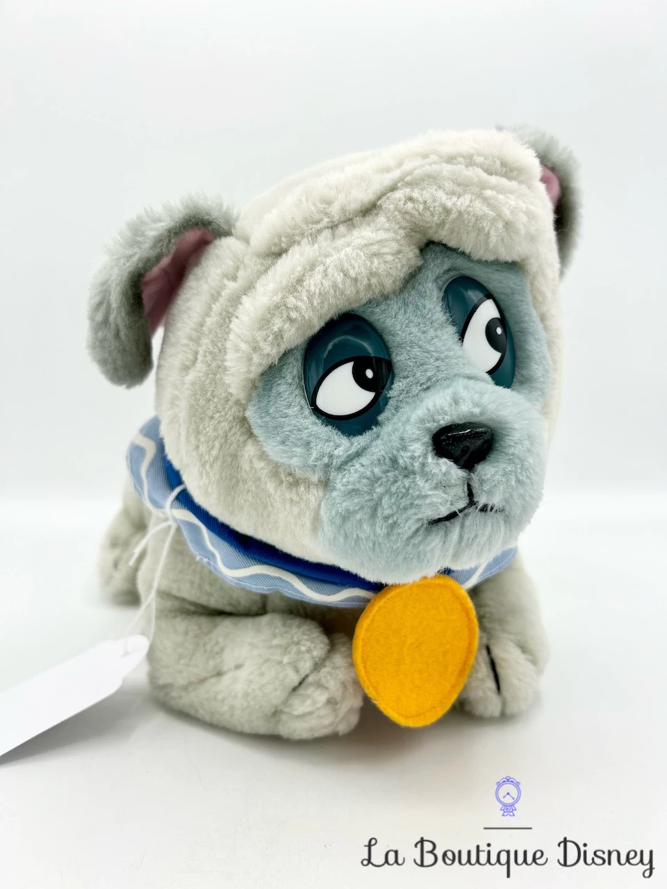 Peluche Percy Chien Pocahontas Disney Gris Collier Vintage 30 Cm 3 Peluche Percy Chien Pocahontas Disney Gris Collier Vintage 30 Cm