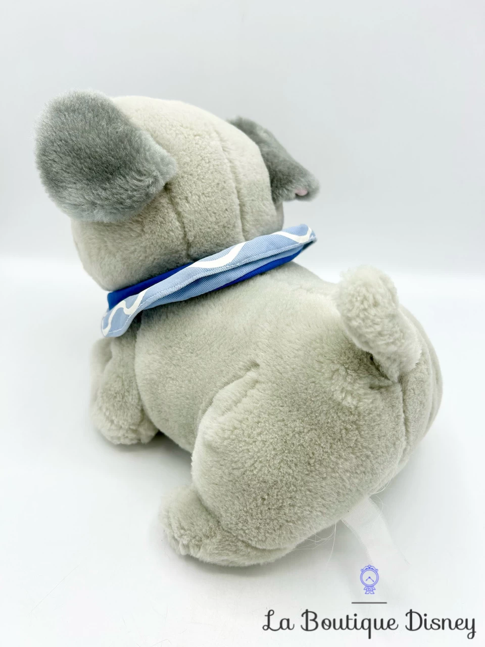 Peluche Percy Chien Pocahontas Disney Gris Collier Vintage 30 Cm 7 Peluche Percy Chien Pocahontas Disney Gris Collier Vintage 30 Cm – Image 5