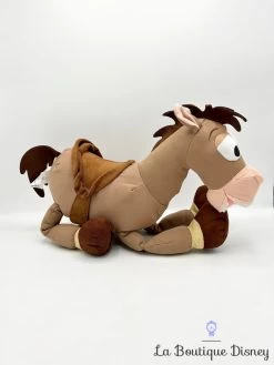 Peluche Pile Poil Toy Story Disney Store 2016 Cheval Marron écusson 45 Cm -Poupées Soldes peluche pile poil cheval marron toy story disney store ecusson 2