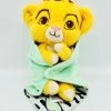 Peluche Simba Le Roi Lion Disney Lion Couffin Couverture Verte 25 Cm -Poupées Soldes peluche simba le roi lion couverture disney couffin vert feuille 2