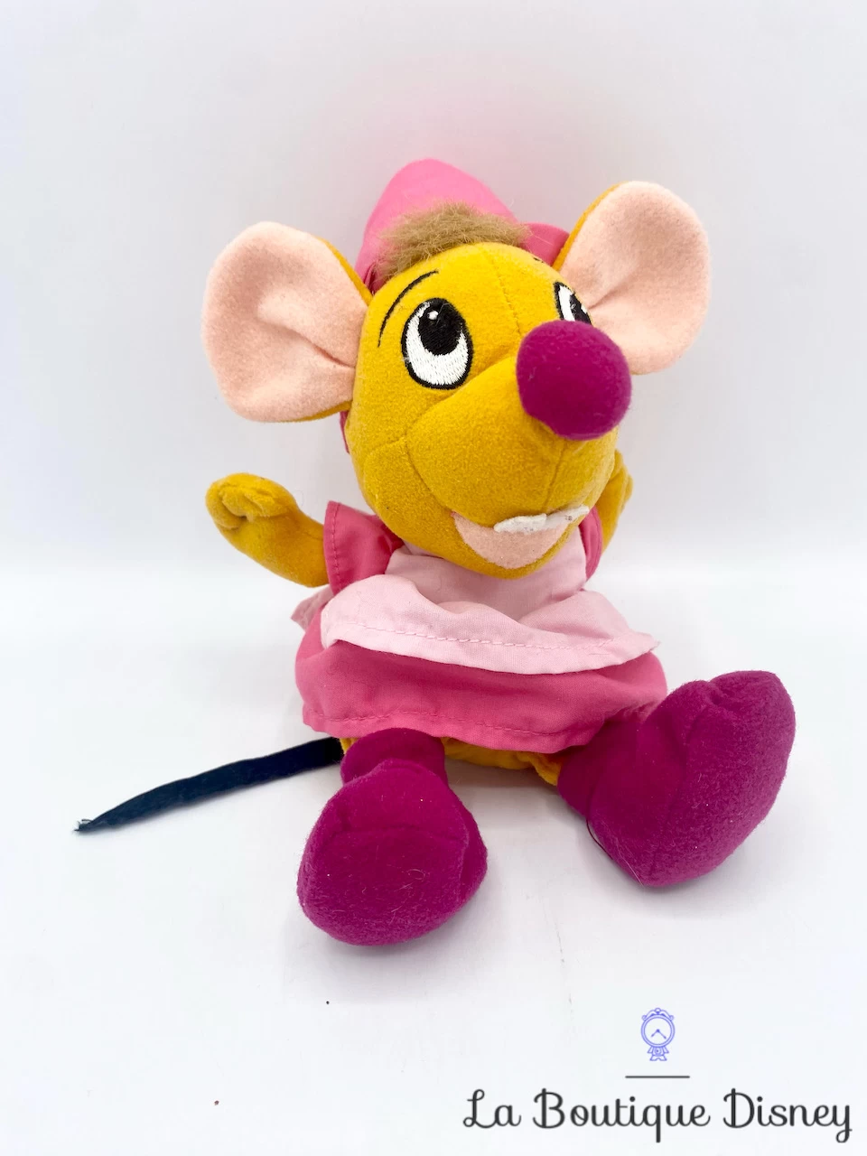 Peluche Suzy Souris Cendrillon Disney Store Bonnet Rose 21 Cm 3 Peluche Suzy Souris Cendrillon Disney Store Bonnet Rose 21 Cm
