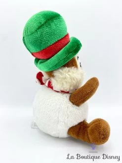 Peluche Tic Boule De Neige Disney Store Tic Et Tac Noël Chapeau Vert 20 Cm -Poupées Soldes peluche tic boule de neige disney store noel tic et tac chapeau vert 2