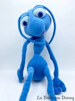 Peluche Tilt 1001 Pattes XXL Disney Store Insecte Fourmi Bleu Articulé 58 Cm -Poupées Soldes peluche tilt 1001 pattes disney pixar vintage fourmi bleu 1
