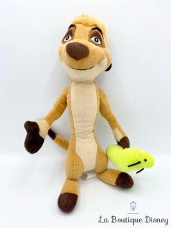 Peluche Timon Insecte Le Roi Lion Disney Store Suricate Marron 32 Cm