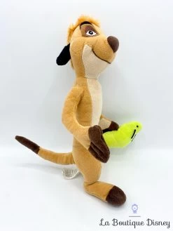 Peluche Timon Insecte Le Roi Lion Disney Store Suricate Marron 32 Cm -Poupées Soldes peluche timon insecte disney store le roi lion suricate marron 7