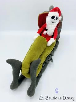 Peluche Traineau Jack Skellington Père Noël Disney Store ShopDisney L'étrange Noël De Mr Jack 37 Cm -Poupées Soldes peluche traineau jack skellington disney store etrange noel mr jack 2