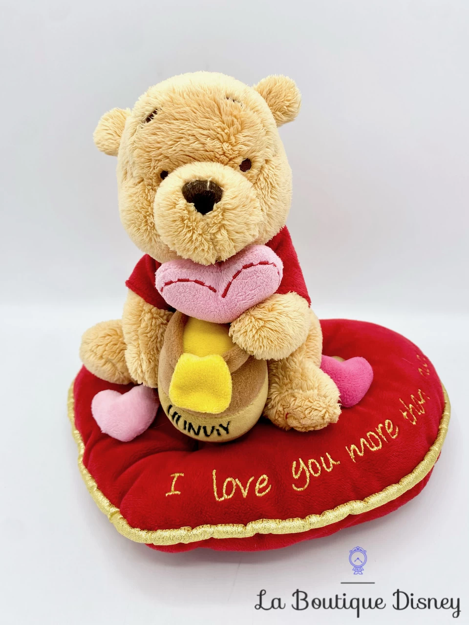 Peluche Winnie Ourson Coeur Rouge Disney Store I Love You More Than Hunny 24 Cm 3 Peluche Winnie Ourson Coeur Rouge Disney Store I Love You More Than Hunny 24 Cm