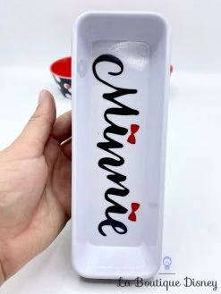 Ensemble Apéritif Mini Bol Plateau Minnie Mouse XOXO Été Disney Store Melamine Rouge Noir -Poupées Soldes plats aperitif minnie mouse xoxo disney store mini bol plateau rouge noir melamine 6