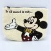 Pochette Mickey Mouse Tokyo Disney Resort 35th Anniversary Japon 2018 Trousse -Poupées Soldes pochette mickey mouse it all started in 1983 tokyo resort 35 years trousse maquillage japon 3