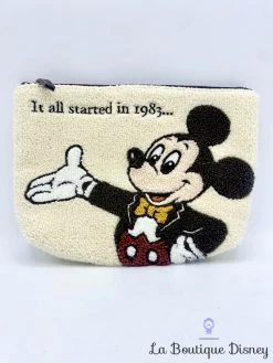 Pochette Mickey Mouse Tokyo Disney Resort 35th Anniversary Japon 2018 Trousse