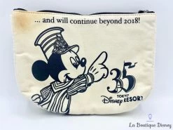 Pochette Mickey Mouse Tokyo Disney Resort 35th Anniversary Japon 2018 Trousse -Poupées Soldes pochette mickey mouse it all started in 1983 tokyo resort 35 years trousse maquillage japon 5