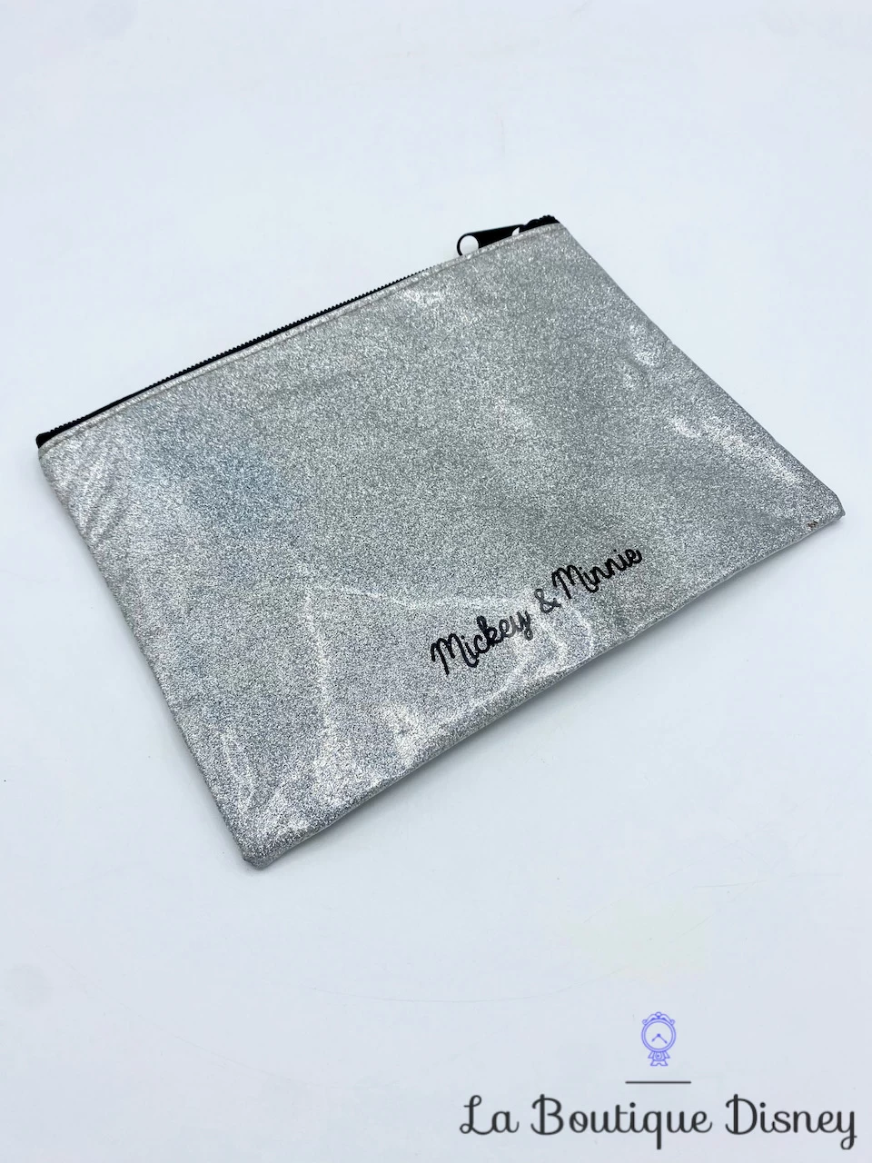 Pochette Mickey Mouse Disney Argenté Trousse Maquillage Paillettes 5 Pochette Mickey Mouse Disney Argenté Trousse Maquillage Paillettes – Image 3