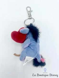 Porte Clés Bourriquet Coeur Disney Store Peluche Winnie L'ourson âne Bleu -Poupées Soldes porte cles bourriquet coeur disney store peluche winnie ourson ane bleu 1