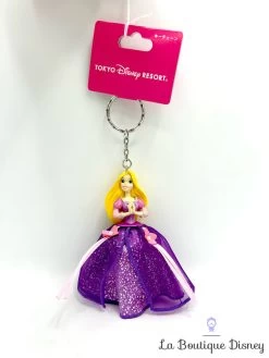 Porte Clés Raiponce Tokyo Disney Resort Japon Figurine Princesse Robe Tissu