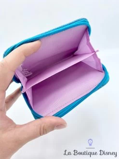 Porte Monnaie Anna Elsa La Reine Des Neiges Disney Store Argent Portefeuille -Poupées Soldes porte monnaie anna elsa la reine des neiges disney store violet 6
