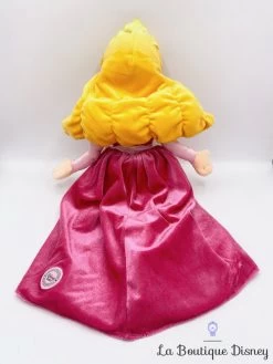 Poupée Chiffon Aurore La Belle Au Bois Dormant Disney Store Exclusive Peluche Princesse Robe Rose 52 Cm -Poupées Soldes poupee chiffon aurore la belle au bois dormant disney store peluche princesse rose velours 6
