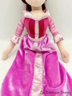 Poupée Chiffon Belle Robe Rose Disney Store 2016 La Belle Et La Bête Peluche Princesse 52 Cm -Poupées Soldes poupee chiffon belle hiver robe rose disney store peluche princesse 2