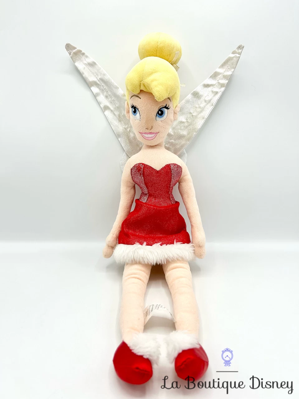 Poupée Chiffon Fée Clochette Noël Disney Store 2011 Peluche Peter Pan Robe Rouge 56 Cm 3 Poupée Chiffon Fée Clochette Noël Disney Store 2011 Peluche Peter Pan Robe Rouge 56 Cm