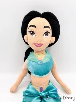 Poupée Chiffon Jasmine Disney Store Aladdin Peluche Princesse Bleu 54 Cm -Poupées Soldes poupee chiffon jasmine disneyland disney peluche princesse aladdin 2