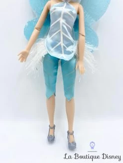 Poupée Cristal Disney Store 2012 Clochette Et Le Secret Des Fées Bleu Fairies 25 Cm -Poupées Soldes poupee cristal disney fairies the disney store fee bleu blanc ailes 1