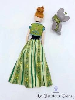 Poupée Chantante Anna La Reine Des Neiges Disney Store Poupée Musicale Robe Verte -Poupées Soldes poupee musicale anna la reine des neiges 2 disney store chant parle 4