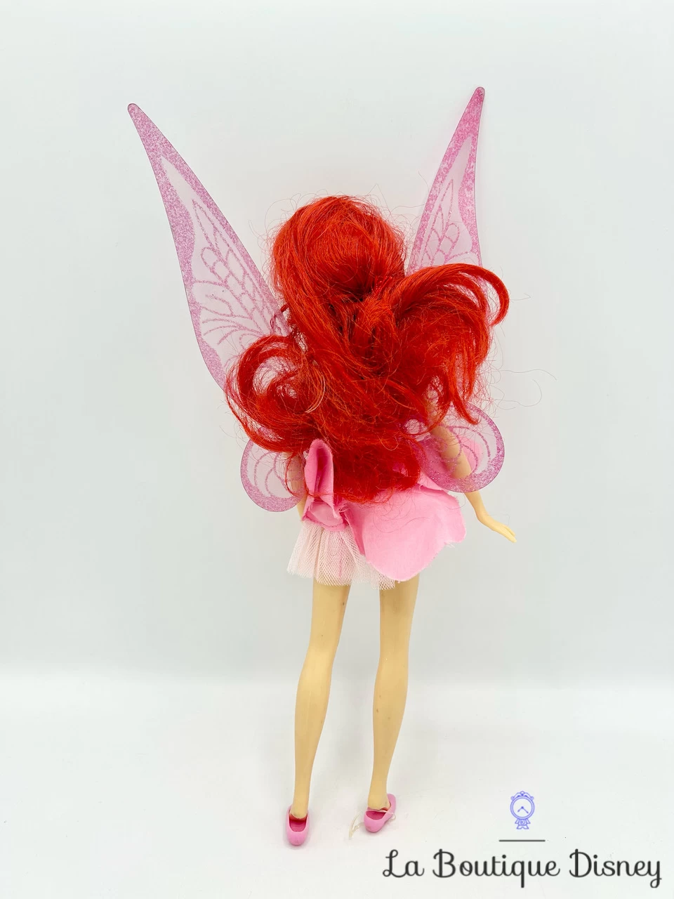 Poupée Roselia Disney Store Fairies La Fée Clochette Rose Ailes 28 Cm 5 Poupée Roselia Disney Store Fairies La Fée Clochette Rose Ailes 28 Cm – Image 3