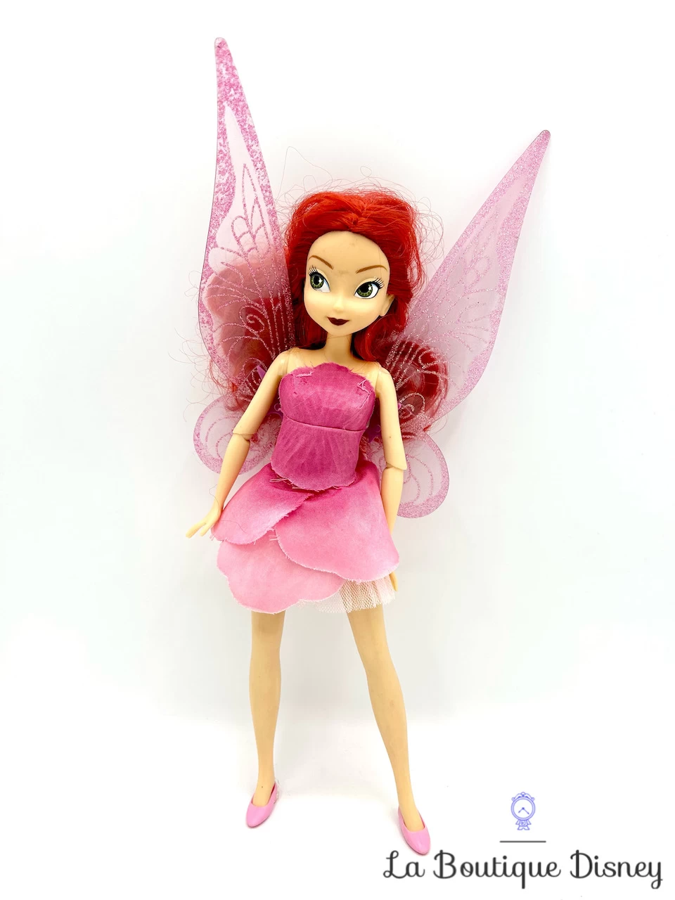 Poupée Roselia Disney Store Fairies La Fée Clochette Rose Ailes 28 Cm 3 Poupée Roselia Disney Store Fairies La Fée Clochette Rose Ailes 28 Cm