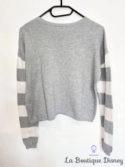 Pull Cropped Minnie Mouse Tsum Tsum Disney Store Taille S Gris Rayures -Poupées Soldes pull minnie mouse tsum tsum disney store gris court 4