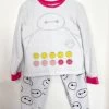 Pyjama Polaire Baymax Les Nouveaux Héros Disney Store Taille 7-8 Ans Pilou Blanc Rose -Poupées Soldes pyjama polaire baymax les nouveaux heros disney store blanc rose pilou 2