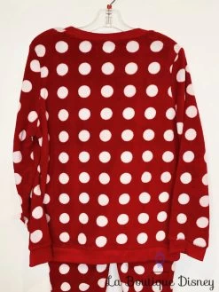 Pyjama Minnie Mouse Disney Love To Lounge Taille M Polaire Pilou Rouge Blanc Sleepy Head -Poupées Soldes pyjama polaire pilou minnie mouse disney love to lounge m 0