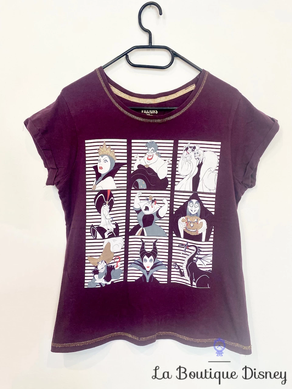 Pyjama Villains Disney Love To Lounge Taille S Bordeaux Gris Méchants 5 Pyjama Villains Disney Love To Lounge Taille S Bordeaux Gris Méchants – Image 3