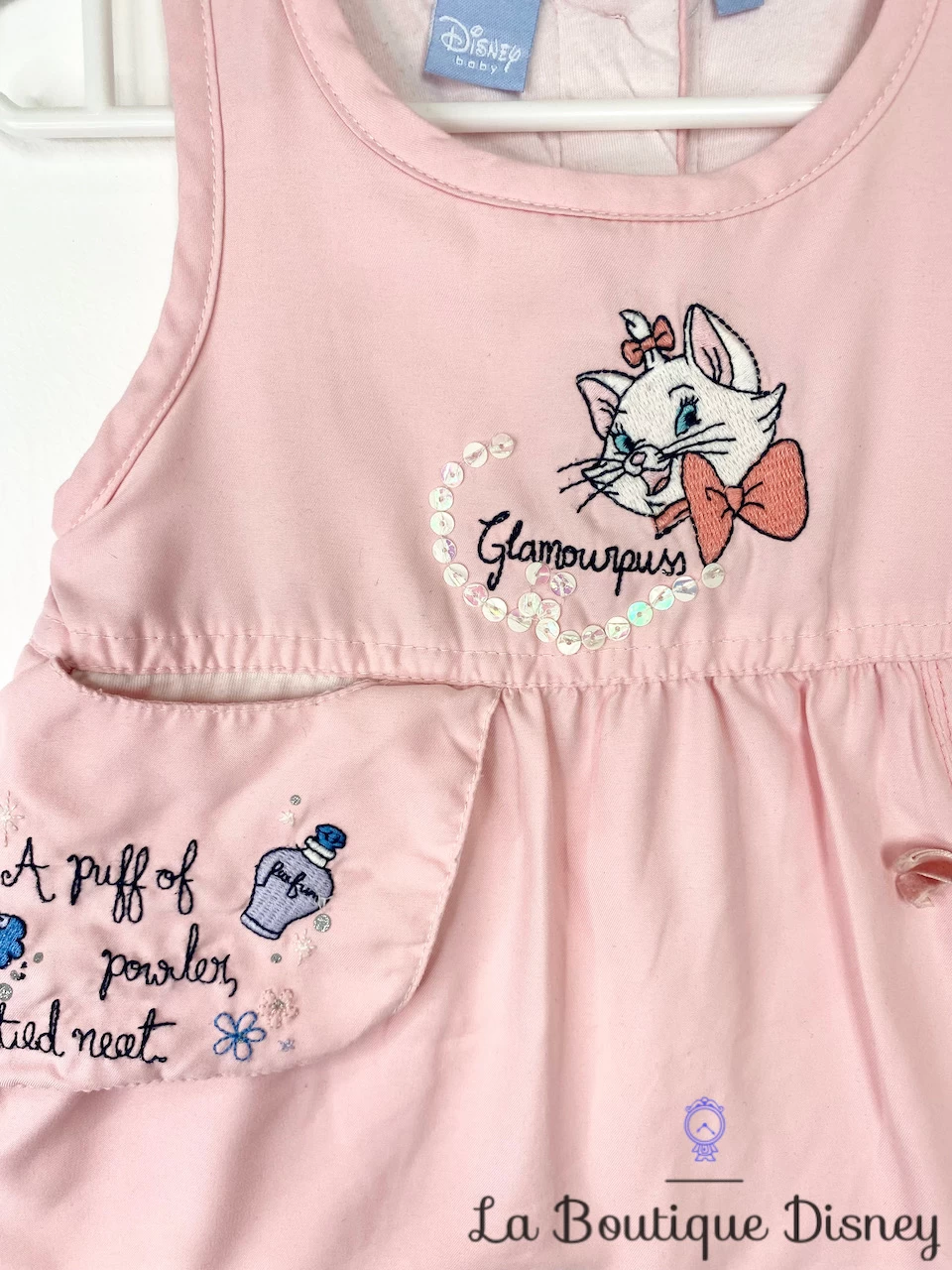 Robe Marie Les Aristochats Disney Baby Taille 6 Mois Rose Glamourouss 4 Robe Marie Les Aristochats Disney Baby Taille 6 Mois Rose Glamourouss – Image 2