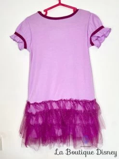 Robe Raiponce Disney Store Taille 4 Ans Princesse Rose Violet Fleurs Tutu -Poupées Soldes robe raiponce disney store taille 4 ans violet princesse rose tutu voile 2