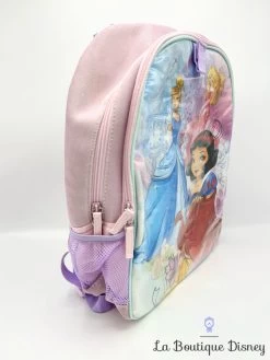 Sac à Dos Princesses Disney Store 2016 Cendrillon Aurore Blanche Neige Rose -Poupées Soldes sac a dos princesses disney store 2016 led blanche neige aurore cendrillon rose violet ecole cartable 3