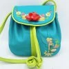 Sac à Main Fée Clochette Disney Store Peter Pan Bandoulière Bleu Vert Fleur -Poupées Soldes sac bandouliere fee clochette disney store jaune bleu peter pan fleurs ete sac a main 4